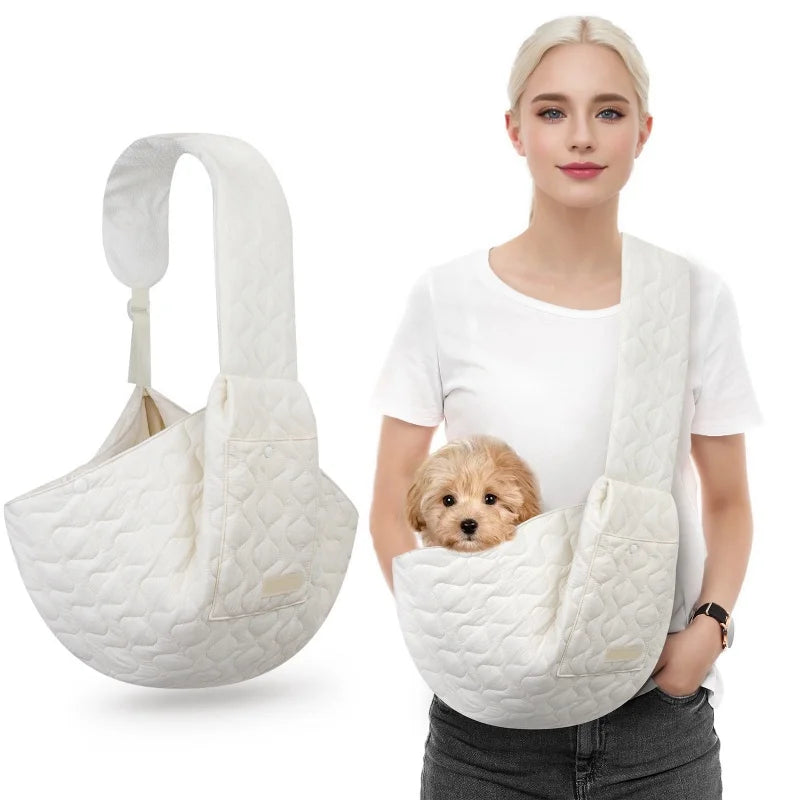 Pet Backpack Portable Chest Shoulder Bag Small and Medium-sized Dog Fashion Chest Cat and Dog Bag