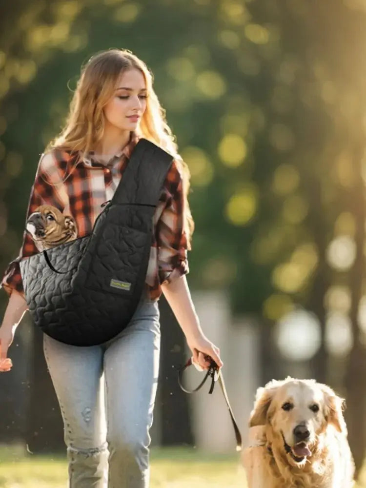 Pet Backpack Portable Chest Shoulder Bag Small and Medium-sized Dog Fashion Chest Cat and Dog Bag