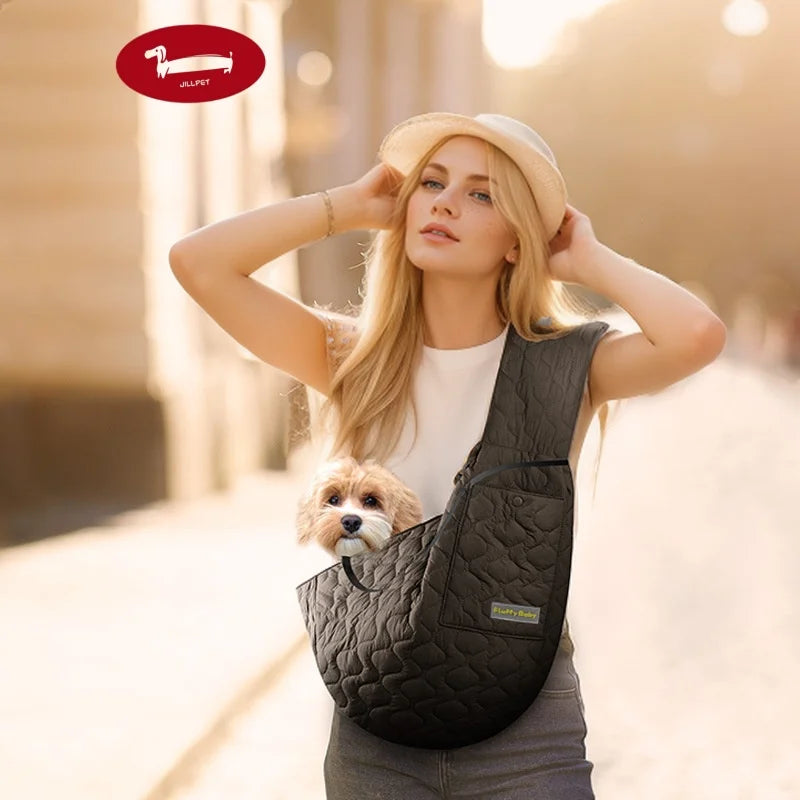 Pet Backpack Portable Chest Shoulder Bag Small and Medium-sized Dog Fashion Chest Cat and Dog Bag