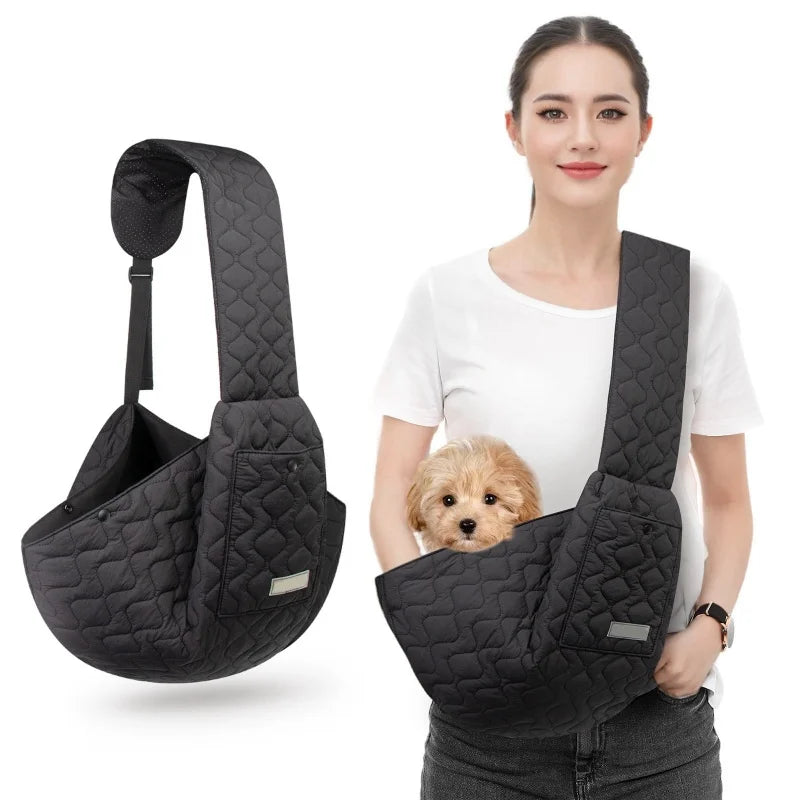 Pet Backpack Portable Chest Shoulder Bag Small and Medium-sized Dog Fashion Chest Cat and Dog Bag