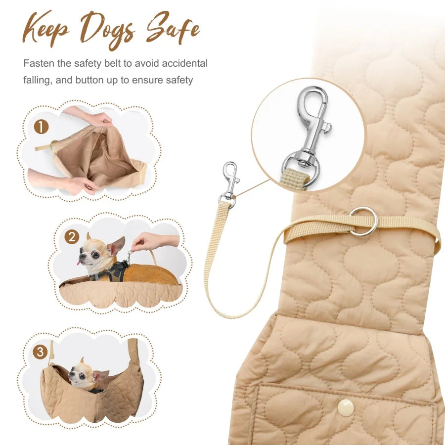 Pet Backpack Portable Chest Shoulder Bag Small and Medium-sized Dog Fashion Chest Cat and Dog Bag