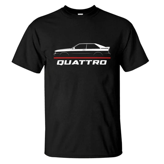 2024 Men T Shirt Casual Audi Quattro 1980-1991
